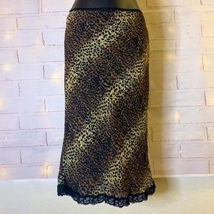Vintage Leopard print Skirt
